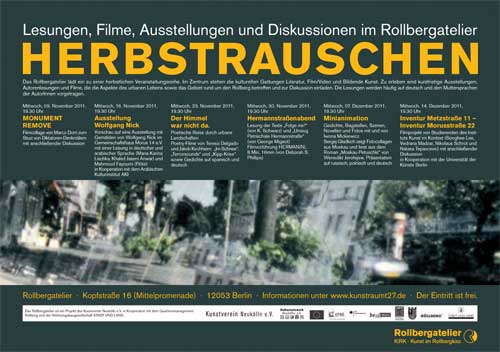 Postkarte 'Herbstrauschen'
